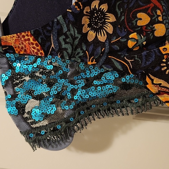 NWOT ANTHROPOLOGIE EVA FRANCO LARKSONG BIRD CORDUROY DRESS SZ 4 - Picture 10 of 11